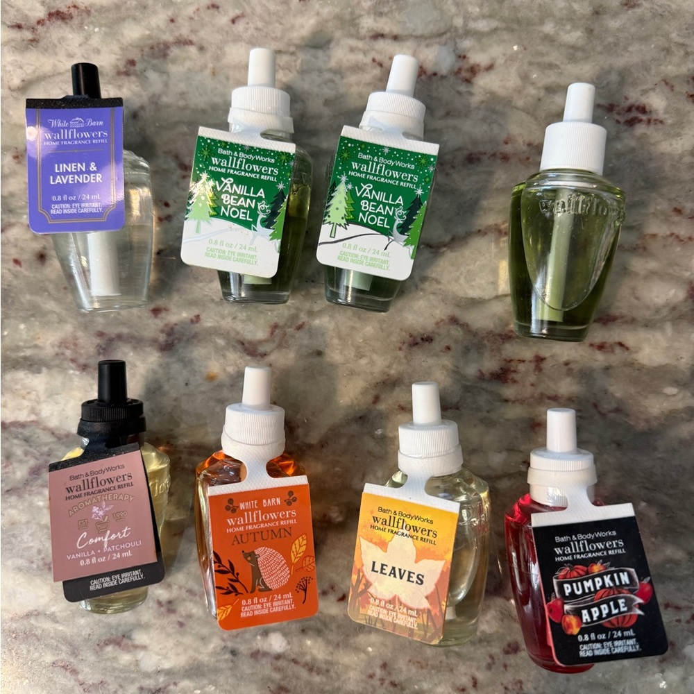 8 Bath & Body Home Wallflower Fragrance Refills